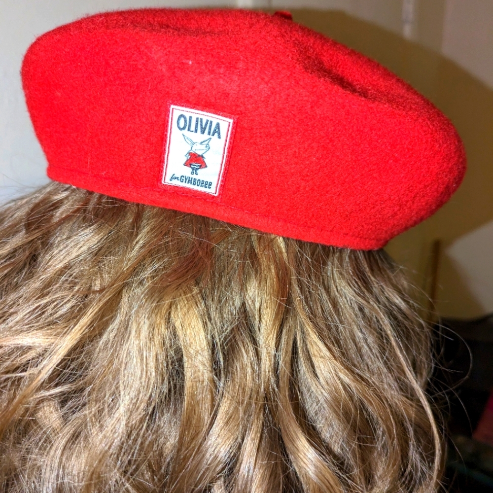 Gymboree x Olivia Red Beret size small